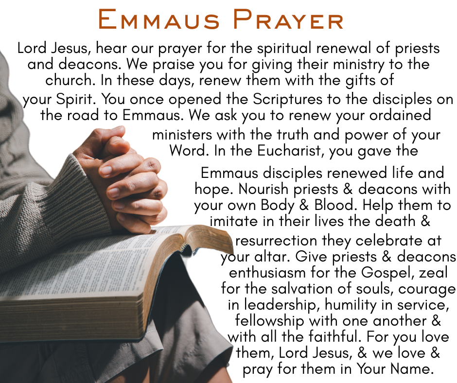 Emmaus Prayer